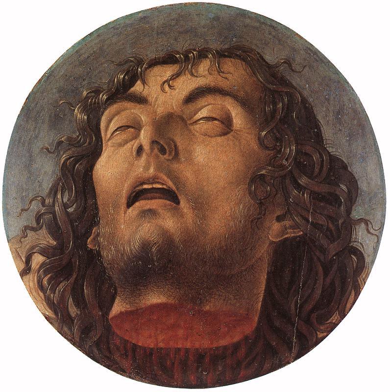 BELLINI, Giovanni Head of the Baptist 223 oil painting image